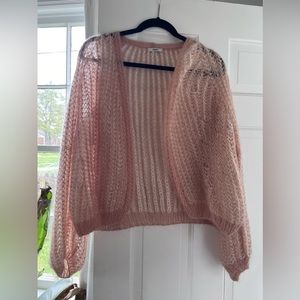 Maiami open cropped sweater